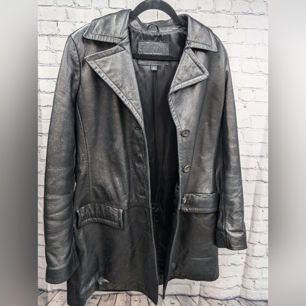 Banana Republic leather
